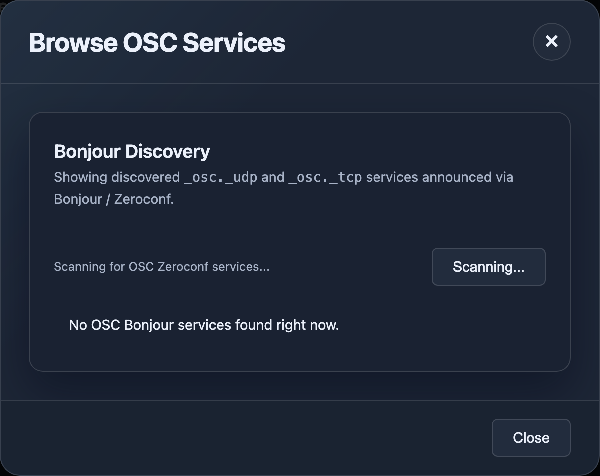 Browse OSC Services
